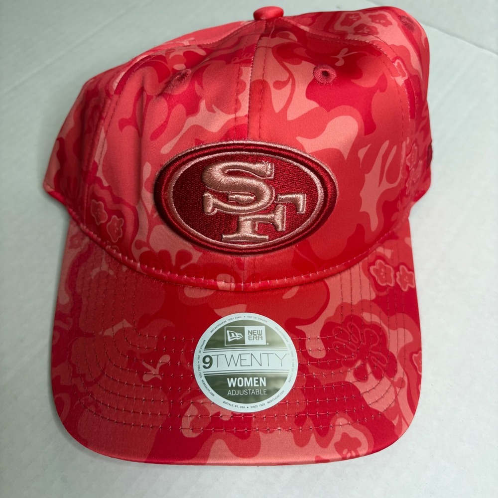 New Era San Francisco‎ 49ers Womens 9Twenty Floral Camo Adjustable Hat